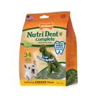 Ntd301m34p Nylabone Nutri Dent Complete Small Dental Dino Dog 018214838449