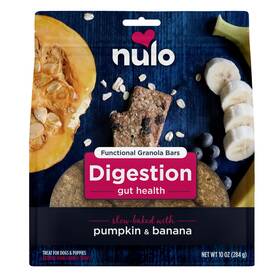 18gd10 Nulo Functional Granola Bars Healthy Dog 10 Ounce Pack Of 1 Digestion