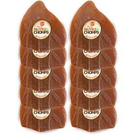 Nutri Chomps 015958992369 Nutrichomps Ears-easy To Digest Rawhide-free Dog Treats Bundle Of 10 Re