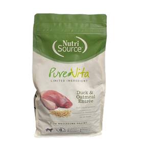 Tu17102 Nutri Source Pure Vita Duck And Oatmeal Dry Dog Food 4 Lb