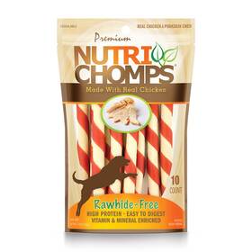 Nt062v Nutrichomps 10ct Chicken Flavor Mini Twist Tgp8