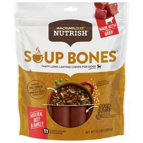 Nutrish 071190002136 Rachael Ray Soup Bones Dog Treats Beef And Barley Flavor 11