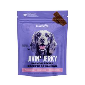 Nutrisource 073893185338 Purevita Limited Ingredient Salmon Jerky Dog Treats - 4 Oz