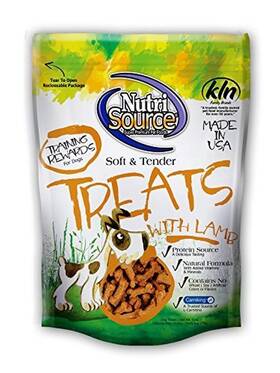 Nutrisource 073893800019 Nutri Source Soft And Tender Treats - Lamb 6 Oz