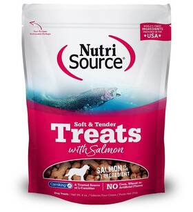 Nutrisource 073893800026 Nutri Source Soft/tender Dog Treat Flavor Salmon 14 Ounces