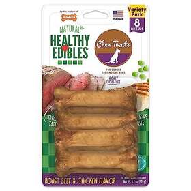 Nylabone 018214829232 Healthy Edibles Long-lasting Dog Treat Variety Pack - Natural Treats For