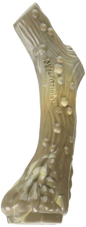 Nylabone 018214833673 Dura Chew Nylon Antler Dog Toy Medium 4 Pack
