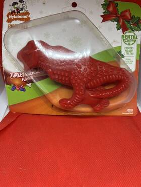 Nylabone 018214842088 Turkey And Berriers Flavor Dental Chew