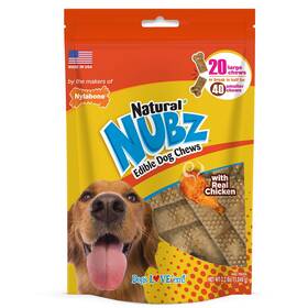 Nylabone 018214851967 Nubz Natural Edible Chew Treats For Dogs Long Lasting Chews Made In Usa Chi Nylabone 018214851967 Nubz Natural Edible Chew Treats For Dogs Long Lasting Chews Made In Usa Chi