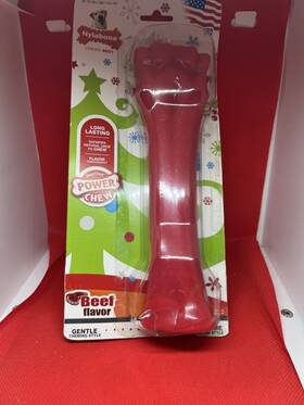 Nylabone 018214853183 Long Lasting Power Chew Beef Flavor