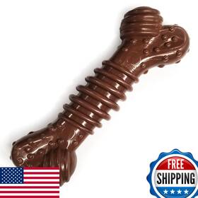 B002km9fha Nylabone Power Chew Groove Bone - Dog Toys For Aggressive Chewers Durable