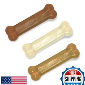 B071rbfhq8 Nylabone Flexi Chew Dog Toy - Original Bone For Moderate Chewers Veterinarian-r