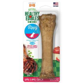 N505px Nylabone Healthy Edibles Natural Long Lasting Puppy Chew Treats Lamb And Apple Xl