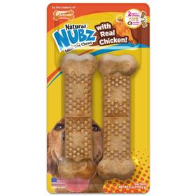 Nen103tpw Nylabone Nubz Natural Long Lasting Edible Chicken Flavor Xl Jumbo Dog Chews
