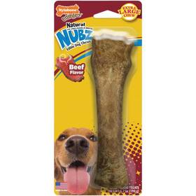 Nen505w Nylabone Nubz Natural Long Lasting Edible Beef Xl Dog Chews