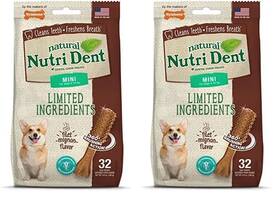 Ntd660m32p Nylabone Nutri Dent Dog Dental Chews - Natural 5.6 Ounce Pack Of 2
