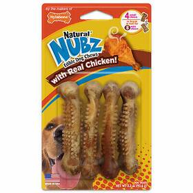 Nen201vp4w Nylabone Products 6 Pack - Dog Treats Nubz Small Chicken 4-pk. -nen201vp4w