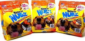 Zy-ghm-202009025-2-156 Nylabone Natural Nubz Edible Dog Chews Value Pack Of 66ct. / 7.8 Lbs. Total 3 X