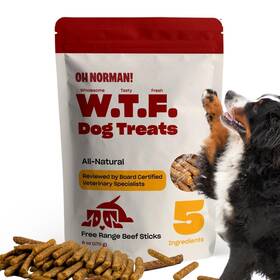 Oh Norman 850055308428 Soft Beef Jerky Dog Treats By Kaley Cuoco Healthy All