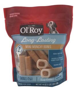 Ol Roy 681131352819 Mini Munchy Bones Peanut Butter