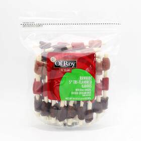 Xs-m85g-11bm Ol Roy Olft Triple Flavor Kabob Dog Treats 24 Oz 1.5 Pound Pack Of 1