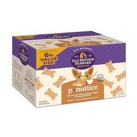 Old Mother Hubbard 076344101727 By Wellness Classic P-nuttier Natural Dog Treats Crunchy Oven-baked Biscuits