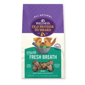 10235 Old Mother Hubbard Wellness Minty Fresh Breath Dog 1.25 Pound Pack Of 1