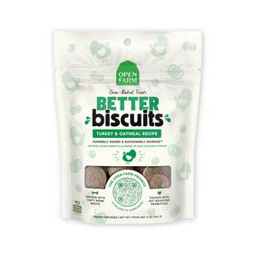 12755 Open Farm Better Biscuits Oven Baked Dog Treats With 8 Ounce Pack Of 1