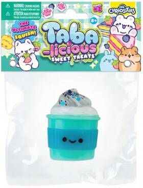 Orb Toys 610622071076 Taba-licious Sweet Treats Cupcake 4-inch Squeeze Toy