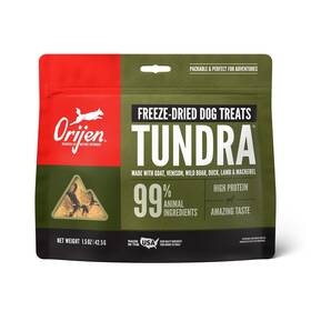 Orijen 064992586423 Freeze Dried Tundra Dog Treats Wholeprey Ingredients 1.5oz