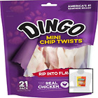 P-30067 Dingo Mini Chip Twists For All Dogs Chicken 615650300679