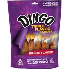 P-94150 Dingo Dog Treats Triple Flavor Kabobs Rawhide Chews 615650941506