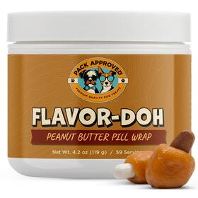 Pack Approved 850013260775 Flavor-doh - Flavored Pill Wrap For Dogs To Hide Capsules And Create Tre