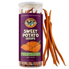 Pack Approved 850046138188 Sweet Potato Dog Treats Made In Usa - Single Ingredient Treat Dehydrate