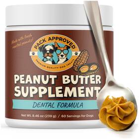 Pack Approved 850046138942 Dog Peanut Butter - With Ocean Kelp To Support Oral Care And Act As Plaque