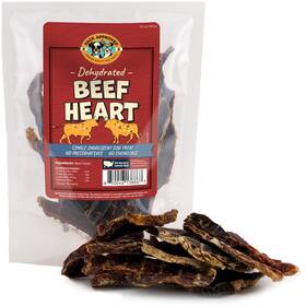 P-pa3886 Pack Approved Beef Heart For Dogs - Dehydrated Jerky Dog Treats Single Ingredient Tr