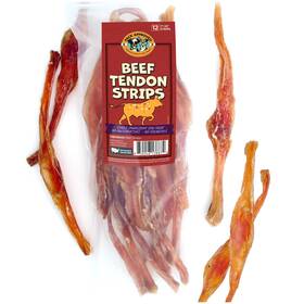 P-pa3887 Pack Approved Beef Tendons For Large Dogs And Medium Breeds - Digestible Chews Dog Treats F