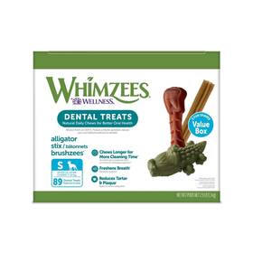 Whz1531 Paragon Products- Netherlands Whimzees Wellness Box Natural 89 Dental Treat Chews For Dogs Clean Teeth Small