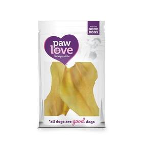 Paw Love 840139117473 Dog Treats Cow Ears 4 Ct. Bag