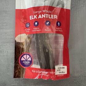 Pawlove 840139127717 Paw Love Large Whole Elk Antler Bb 8/2025