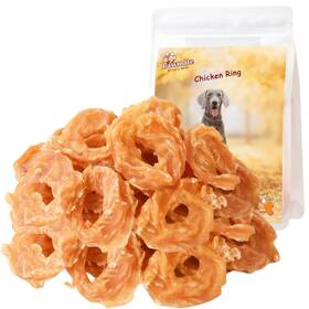 Pawmate 709930328641 Chicken Jerky Dog Treats Rings For All Dogs 23 Ct Packet