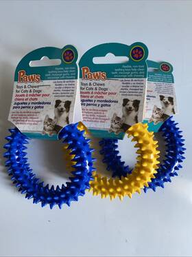 Paws 062823792180 Let Of 3 Toys And Chews For Cats Dogs