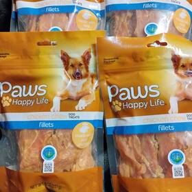 Bags-2lbs-chicken Paws 814087005953 4 Breast Fillets For Dogs By Happy Life-sale