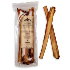 Pawsitive Cravings 804467034529 Jumbo Bully Sticks - 12 Inch All-natural For Dogs