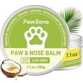 B0ft8qjv75 Pawsono Dog Paw And Nose Balm - Lick-safe All-natural