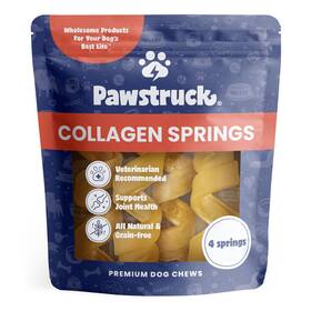 Pawstruck 810061802655 Natural Large Collagen Stick Springs For Dogs - Vet-approved Long Lasting Alt