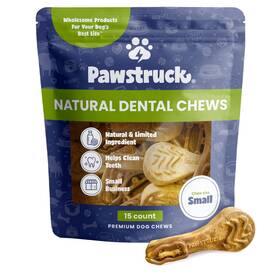Fba-dcbs-015 Pawstruck Natural Dental Chews For Small Medium Dogs And Puppies - Vet Recommended Brush