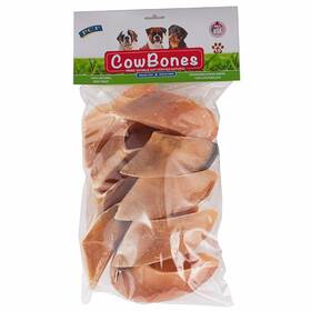 Cbn-010mc Pci Pet Center Inc. - Cow Bones 10 Pack Count Of 1 Natural