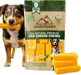 Peaksnpaws 445010178197 Yak Cheese Himalayan Dog Chews High Protein Natural Treats Smal