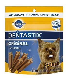 Pedigree 023100108018 Dentastix Dog 24 Mini Treat Toy/small 6oz